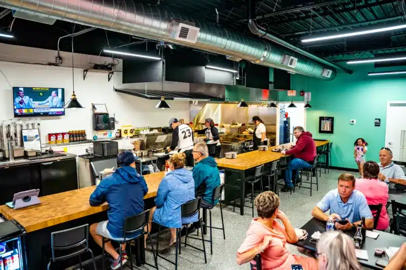 Counter Seating, Open Kitchen